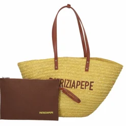Patrizia Pepe Summer Straw Shopper Tasche 51 cm