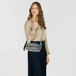 Patrizia Pepe Umhängetasche Leder 21 cm