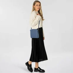 Picard Black Tie Black Tie Umhängetasche Leder 22 cm