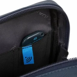 Piquadro Akron Umhängetasche Leder 17 cm