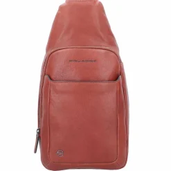 Piquadro Black Square Umhängetasche Leder 20 cm