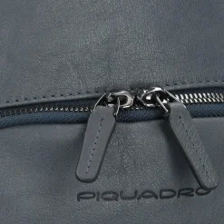 Piquadro Black Square Umhängetasche Leder 20 cm