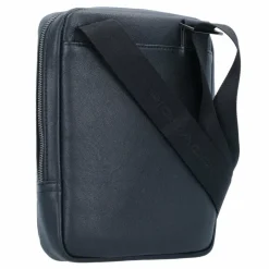 Piquadro Black Square Umhängetasche Leder 17 cm