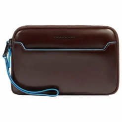 Piquadro Blue Square Clutch Geldbörse Leder 21 cm