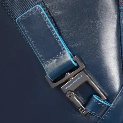 Piquadro Blue Square Mini Bag Umhängetasche Leder 17 cm