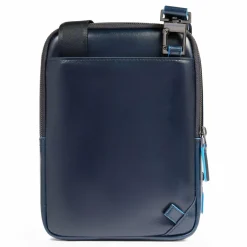 Piquadro Blue Square Mini Bag Umhängetasche Leder 17 cm