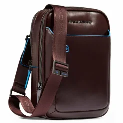 Piquadro Blue Square Mini Bag Umhängetasche Leder 17 cm