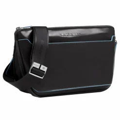 Piquadro Blue Square Umhängetasche Leder 30 cm