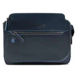 Piquadro Blue Square Umhängetasche Leder 27 cm