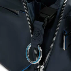 Piquadro Blue Square Umhängetasche Leder 27 cm