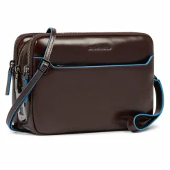 Piquadro Blue Square Umhängetasche Leder 23 cm