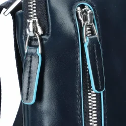 Piquadro Blue Square Umhängetasche Leder 21 cm