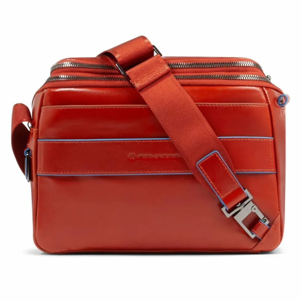 Piquadro Blue Square Umhängetasche Leder 27 cm