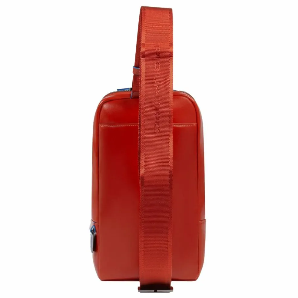 Piquadro Blue Square Umhängetasche Leder 28 cm
