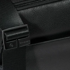 Piquadro Cronus Umhängetasche Leder 28 cm