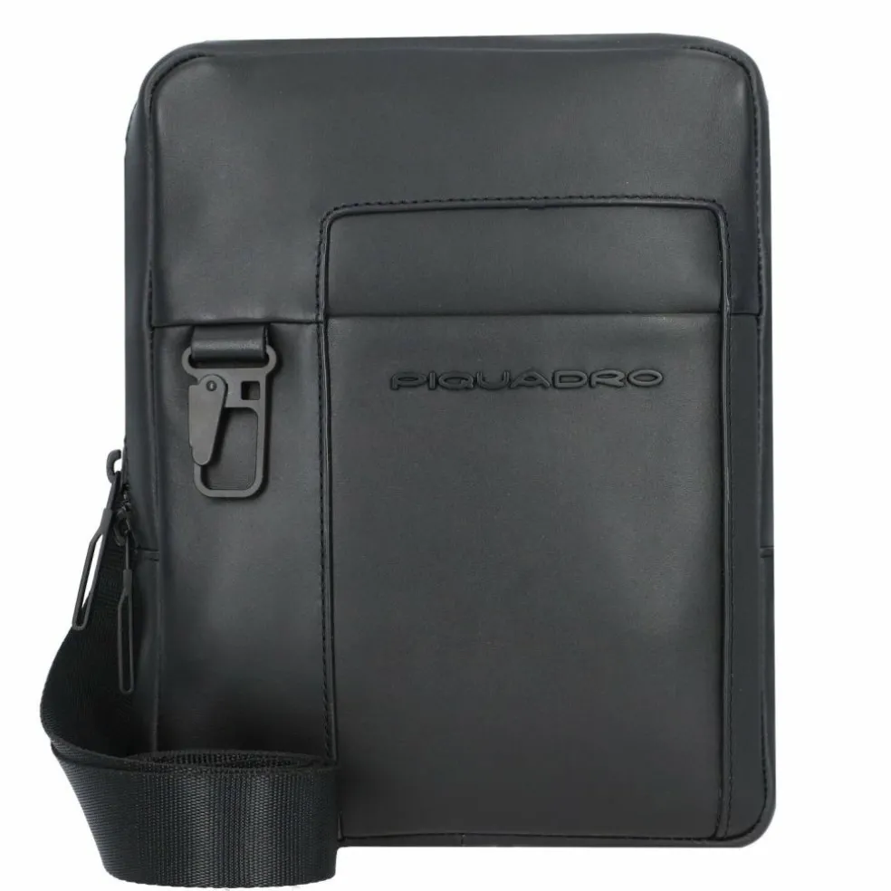 Piquadro Finn Umhängetasche Leder 18 cm