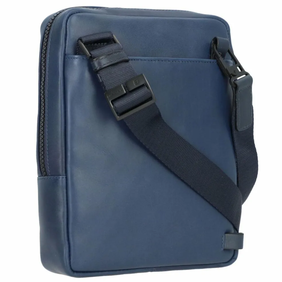 Piquadro Finn Umhängetasche Leder 18 cm