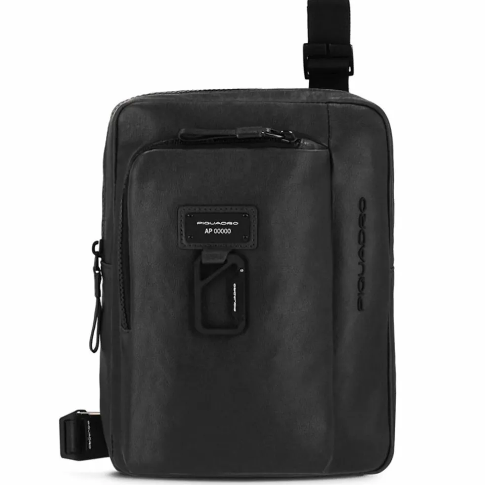 Piquadro Harper Umhängetasche Leder 21 cm
