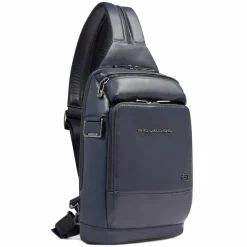 Piquadro Monospalla Umhängetasche Leder 31 cm