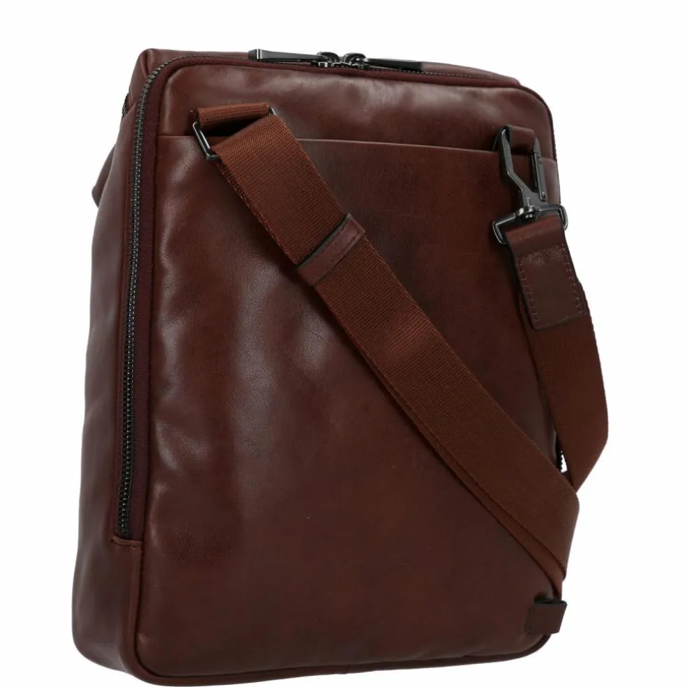 Piquadro Philip Umhängetasche Leder 27 cm