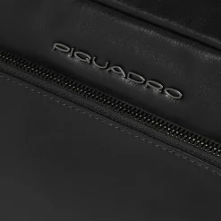 Piquadro Philip Umhängetasche Leder 27 cm