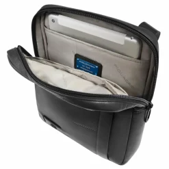 Piquadro Russel Umhängetasche Leder 27 cm