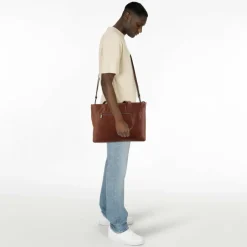 Plevier Power Shopper Tasche Leder 43.5 cm Laptopfach