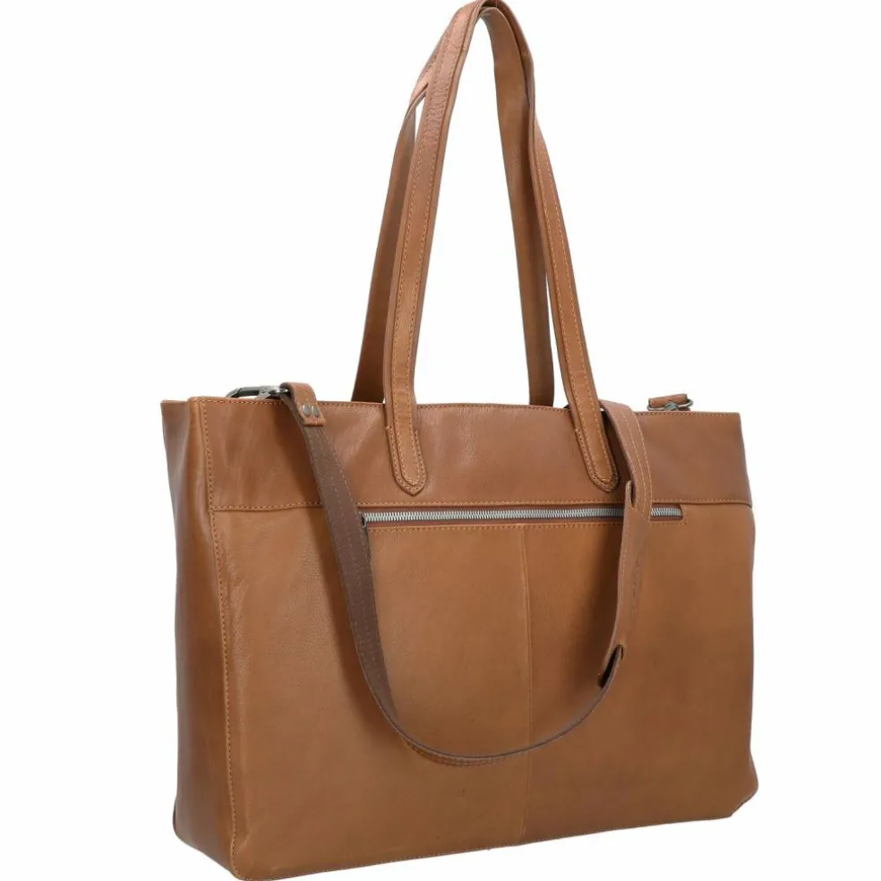 Plevier Power Shopper Tasche Leder 43.5 cm Laptopfach