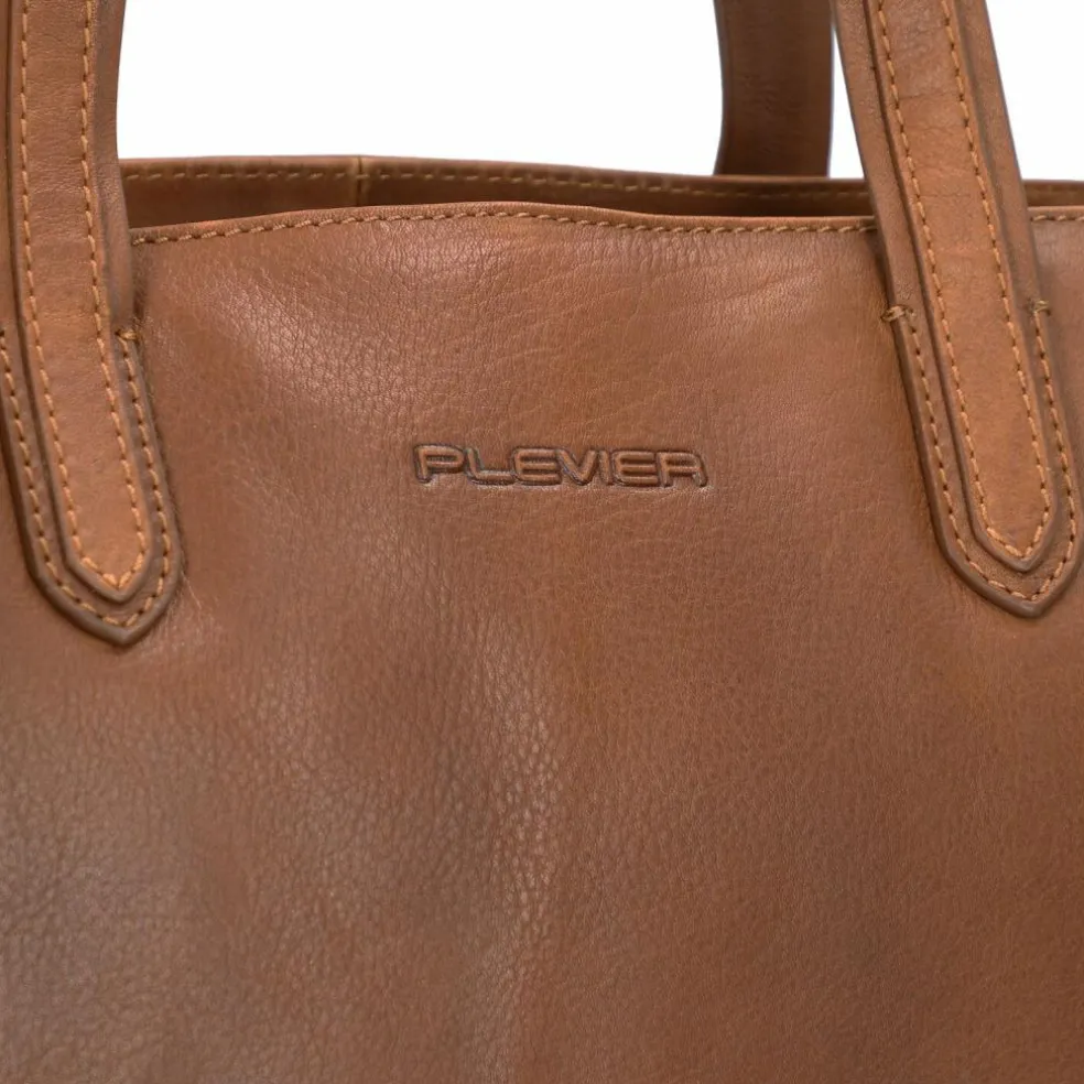Plevier Power Shopper Tasche Leder 31 cm Laptopfach
