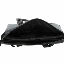 Plevier Rock Copal Schultertasche Leder 44 cm Laptopfach