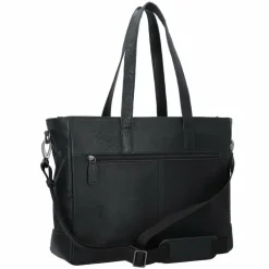 Plevier Rock Shopper Tasche Leder 41 cm Laptopfach