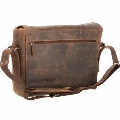 Pride and Soul Ben Umhängetasche Leder 33 cm Laptopfach