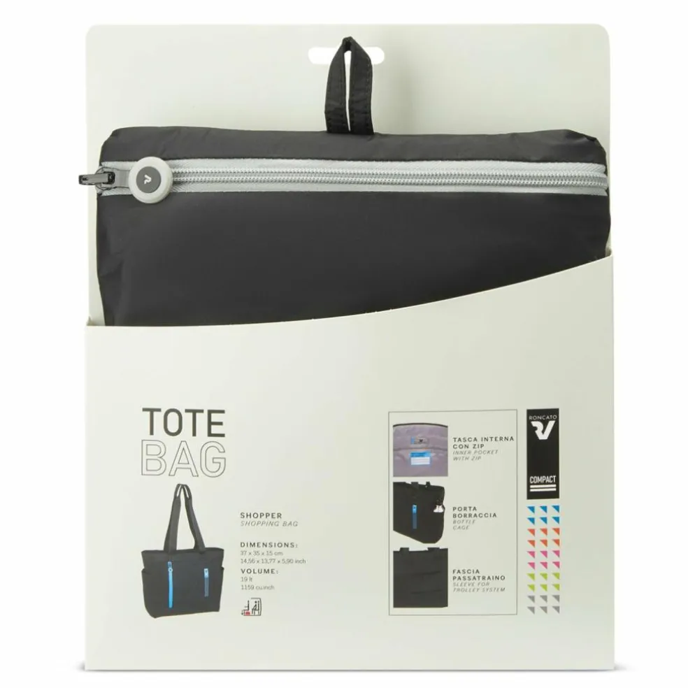 Roncato Compact Neon Shopper Tasche 37 cm