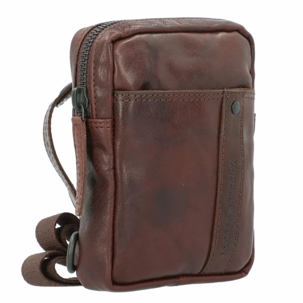 Spikes & Sparrow Bronco Umhängetasche Leder 13 cm