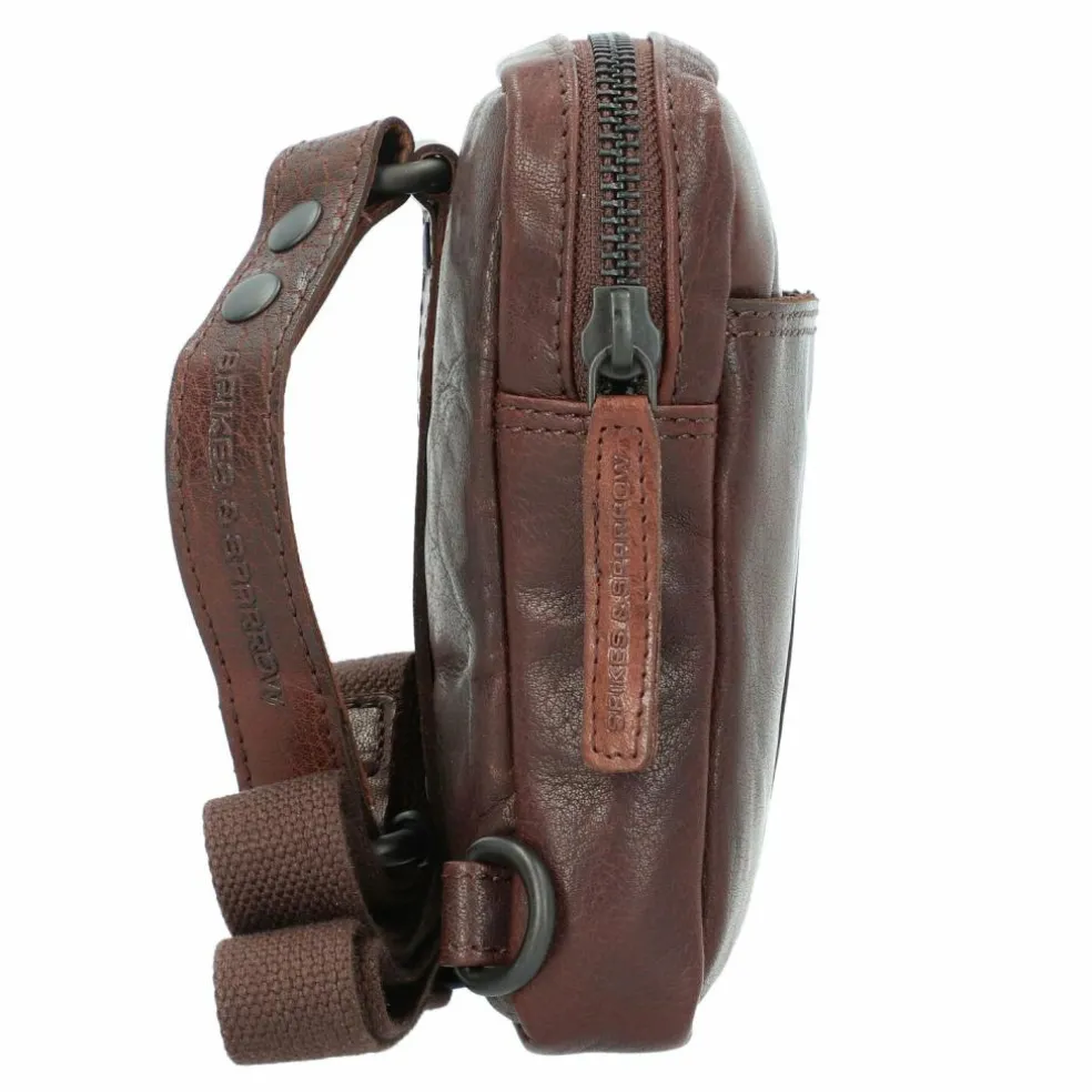 Spikes & Sparrow Bronco Umhängetasche Leder 13 cm