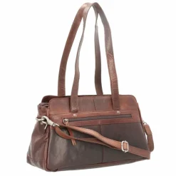 Spikes & Sparrow Schultertasche Leder 34 cm