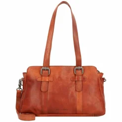 Spikes & Sparrow Schultertasche Leder 34 cm