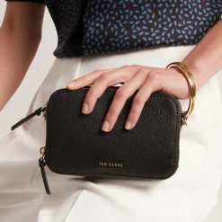 Ted Baker Stunna Mini Bag Umhängetasche Leder 17 cm