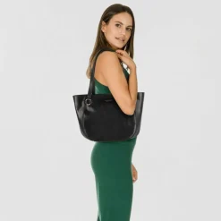 The Bridge Bettina Shopper Tasche Leder 30 cm