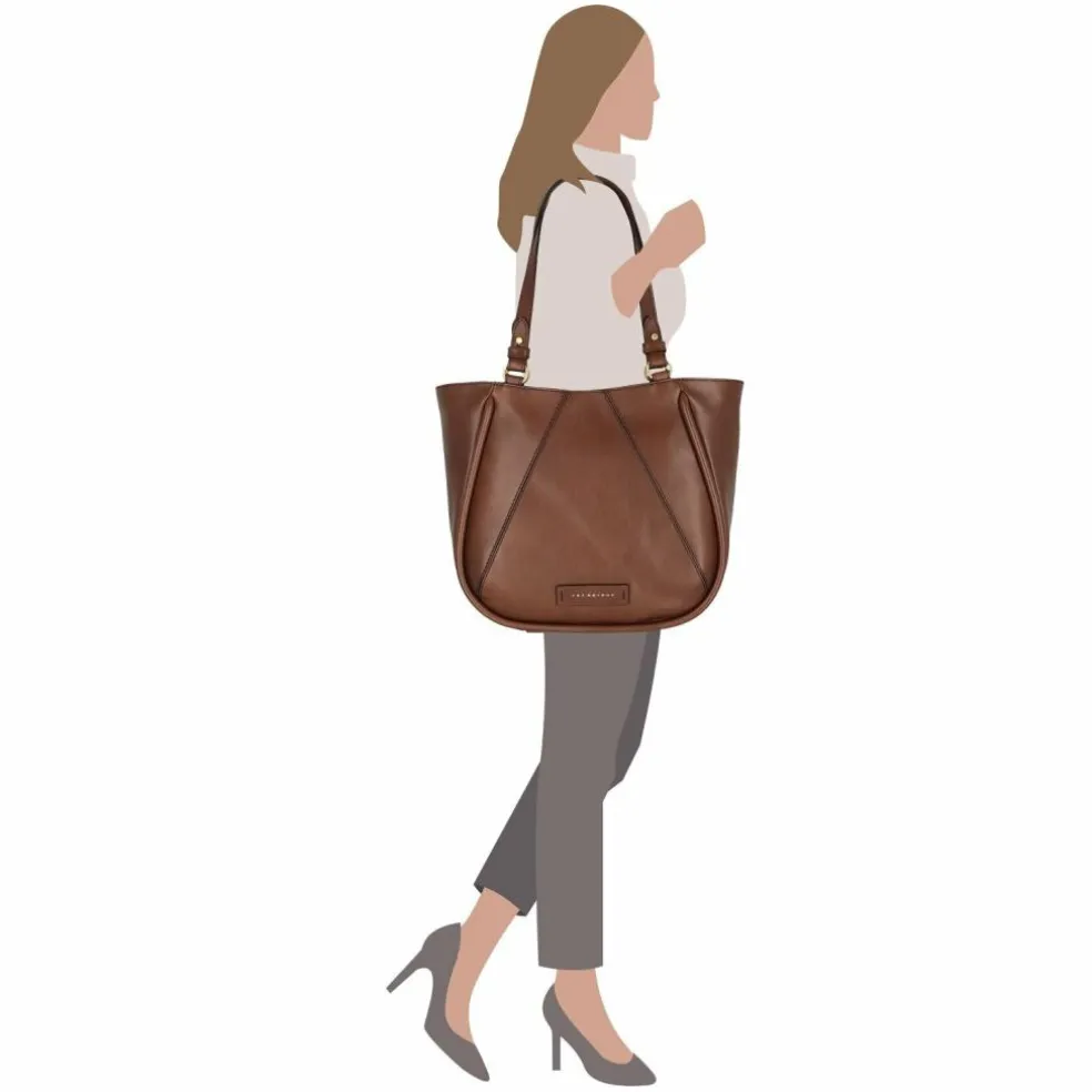 The Bridge Brigida Schultertasche Leder 33 cm