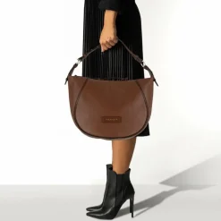 The Bridge Domitilla Schultertasche Leder 41 cm