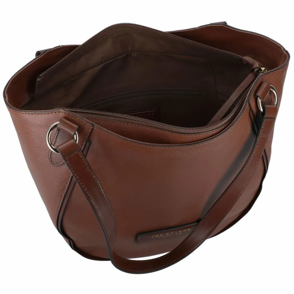 The Bridge Domitilla Schultertasche Leder 39 cm