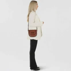 The Bridge Domitilla Umhängetasche Leder 26 cm