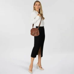 The Bridge Erica Umhängetasche Leder 23.5 cm