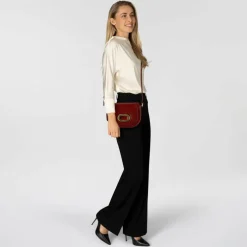 The Bridge Ilaria Umhängetasche Leder 20 cm