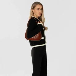 The Bridge Isabella Schultertasche Leder 30 cm