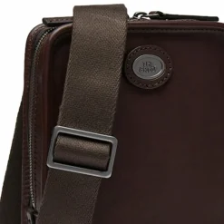 The Bridge Isaia Mini Bag Umhängetasche Leder 24 cm