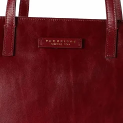 The Bridge Mirra Schultertasche Leder 32 cm Laptopfach