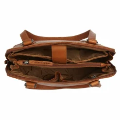 The Chesterfield Brand Belgrado Schultertasche Leder 32 cm Laptopfach