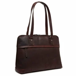 The Chesterfield Brand Branson Schultertasche Leder 37 cm Laptopfach